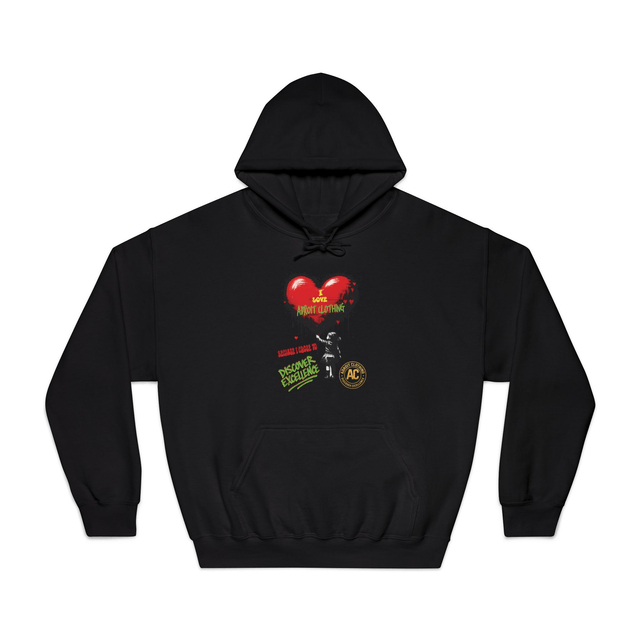I LOVE ADROIT CLOTHING HOODIE - Adroit Clothing