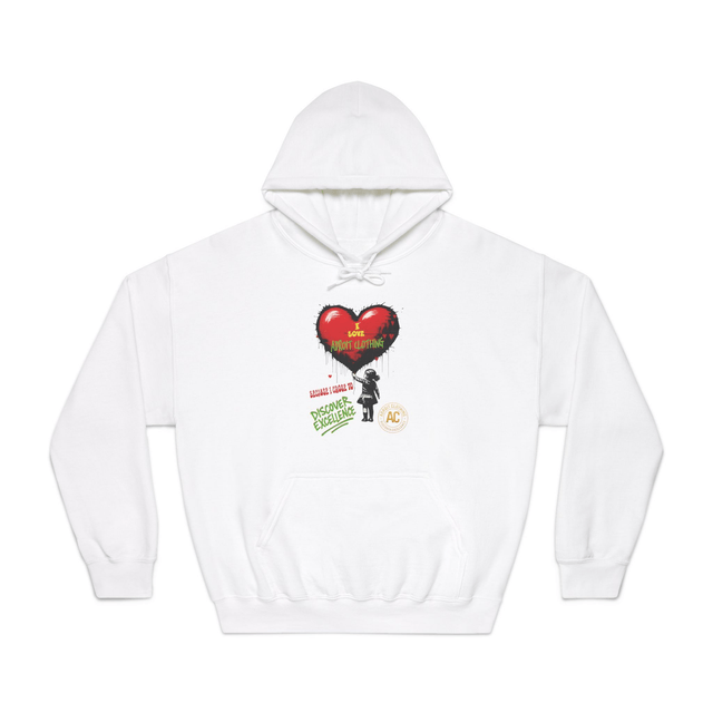 I LOVE ADROIT CLOTHING HOODIE - Adroit Clothing