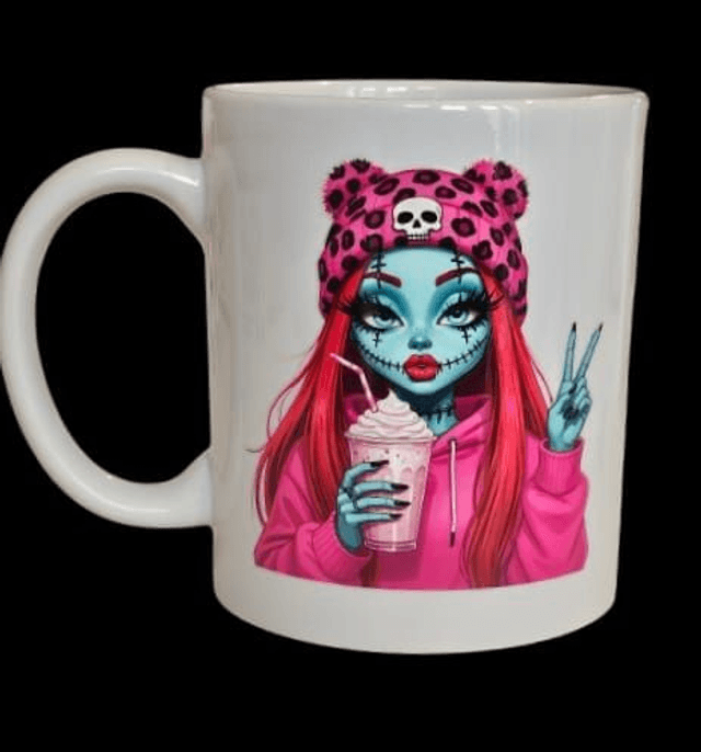 ZOMBIE GIRL 11oz MUG - SASSY SIPS