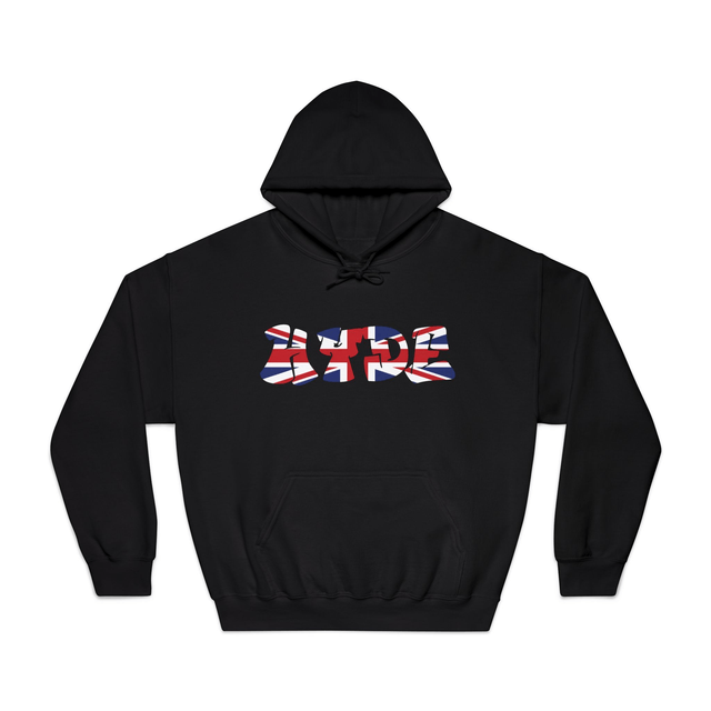 HYDE UNION JACK HOODIE - Adroit Clothing