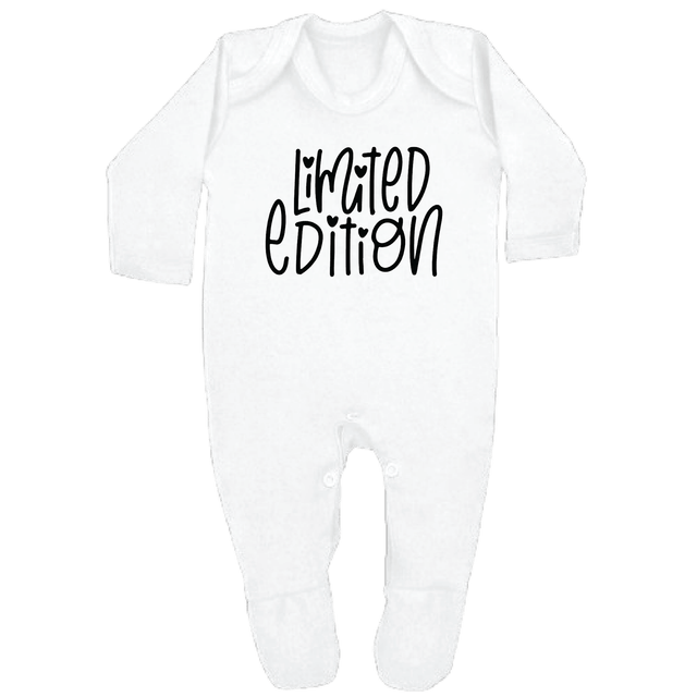LIMITED EDITION - 0–3 Month Baby Grow – White | Adroit Baby