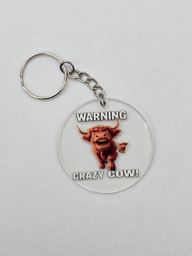 WARNING CRAZY COW - ADROIT CREATIONS
