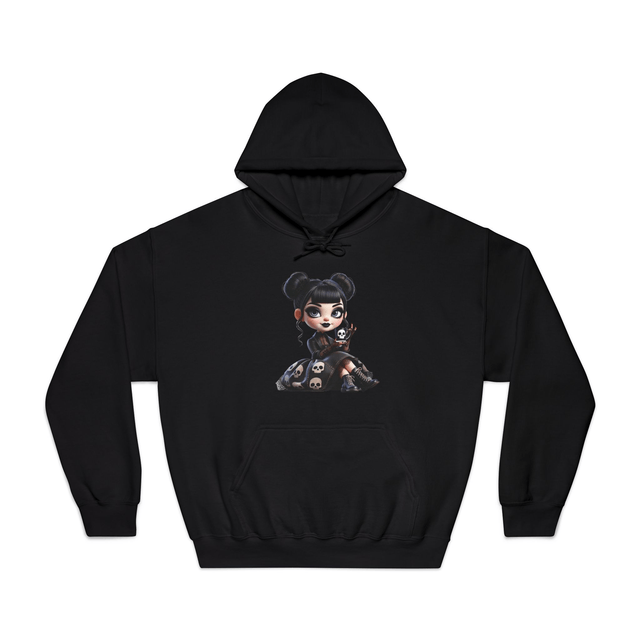 GOTH GIRL HOODIE - Adroit Clothing