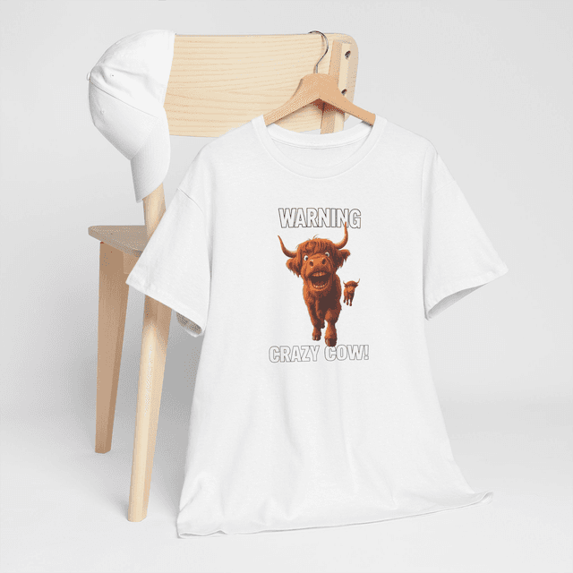 WARNING CRAZY COW - Adroit Clothing