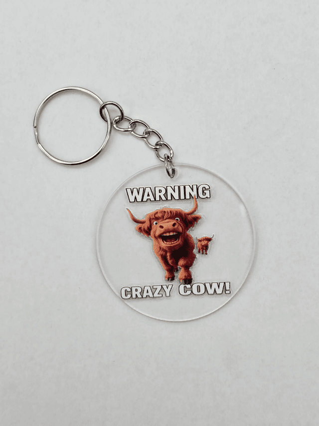 WARNING CRAZY COW - ADROIT CREATIONS