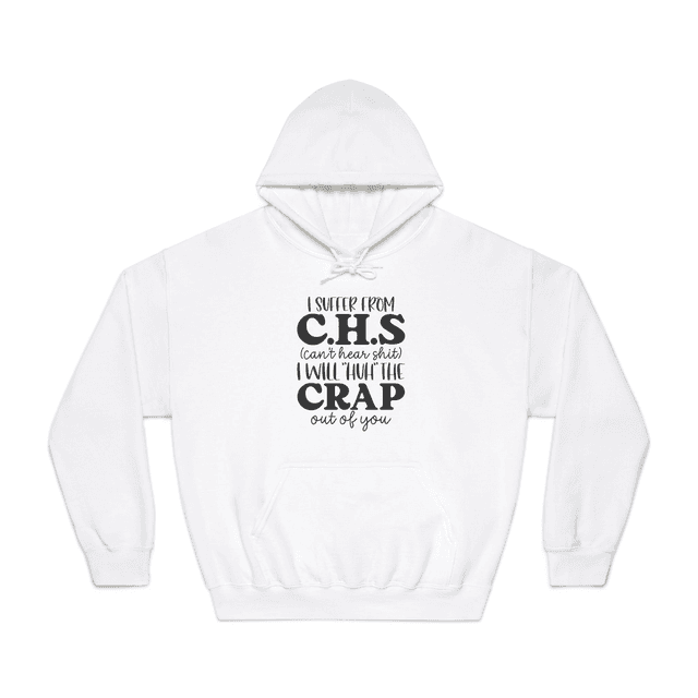 CAN&#039;T HEAR SH*T HOODIE - Adroit Clothing