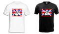 ADROIT CLOTHING INJUSTICE UNION JACK T-SHIRT