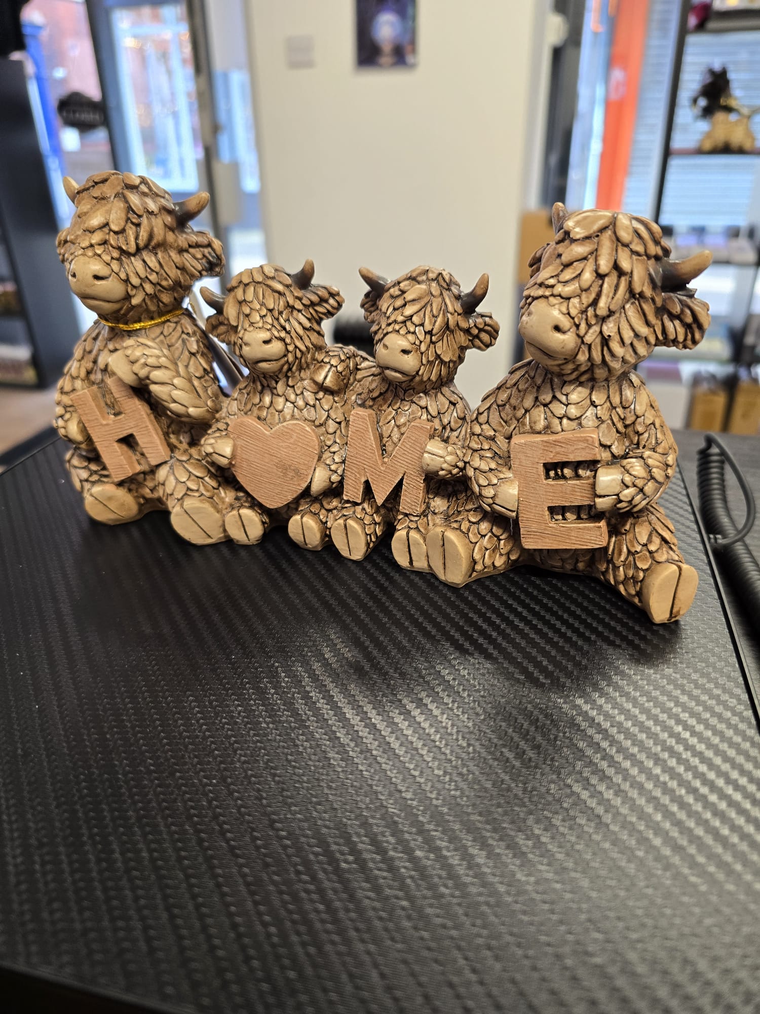 Highland Cow Home Ornament