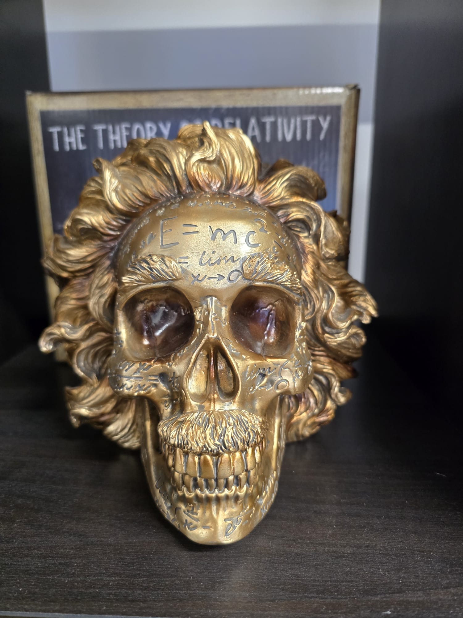 Theory of Relativity Skull (Albert Einstein)