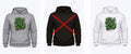420 Hoodie – Adults S–5XL – Black, White & Grey – Adroit Clothing UK – Adroit Creations