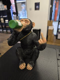 Drinking Cheeky Monkey Ornament
