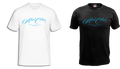 ADROIT CLOTHING NEW BLUE LOGO T-SHIRT