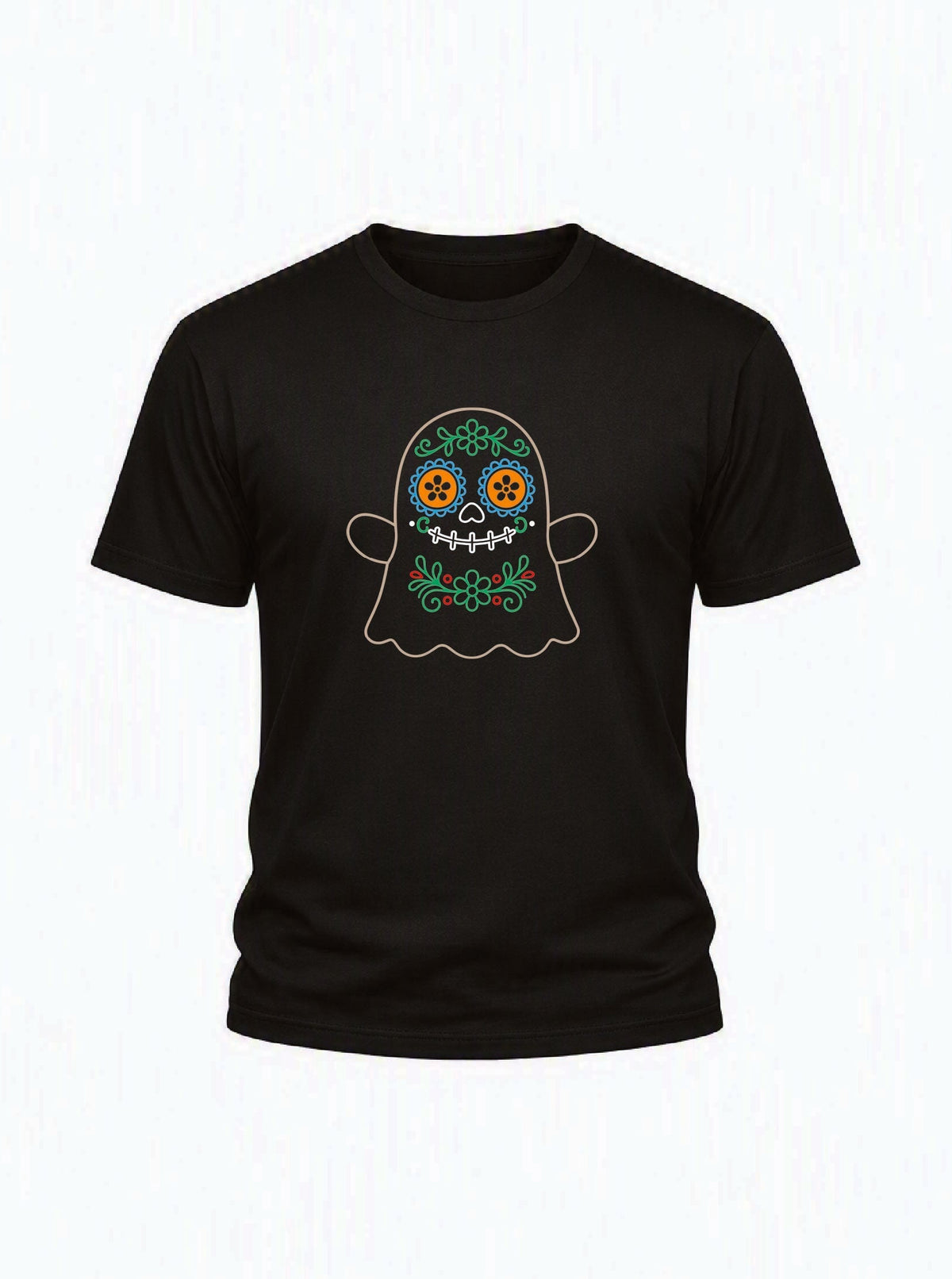 Sugar Skull Boo – Limited Edition Adroit Critters T‑Shirt