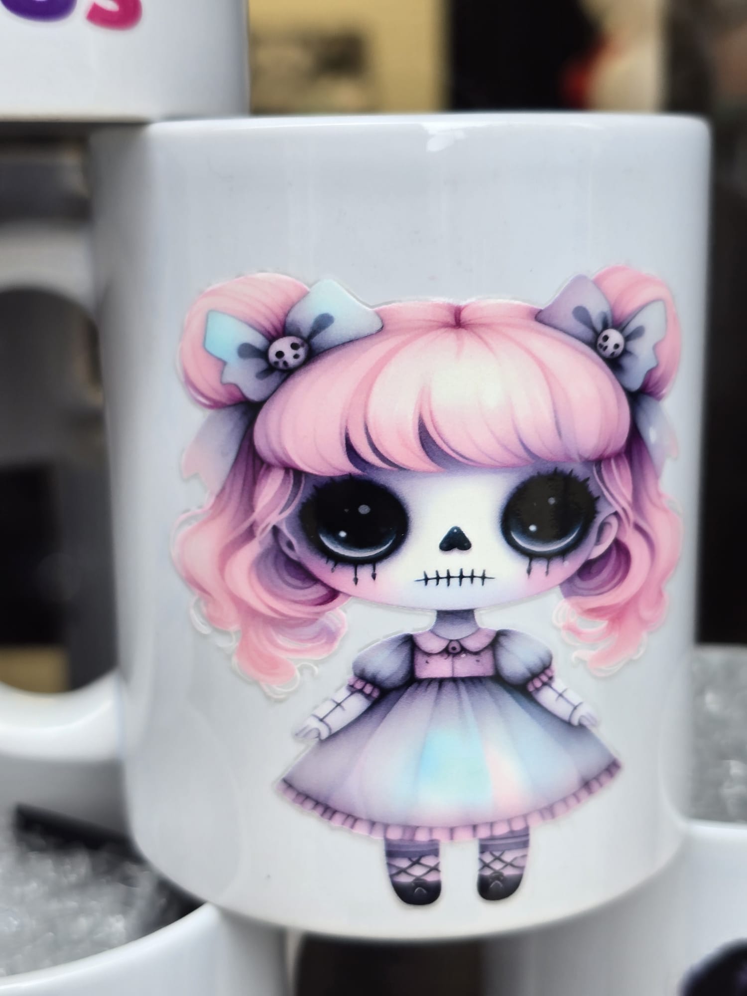 SASSY SIPS - GHOSTLY DOLL - MUG