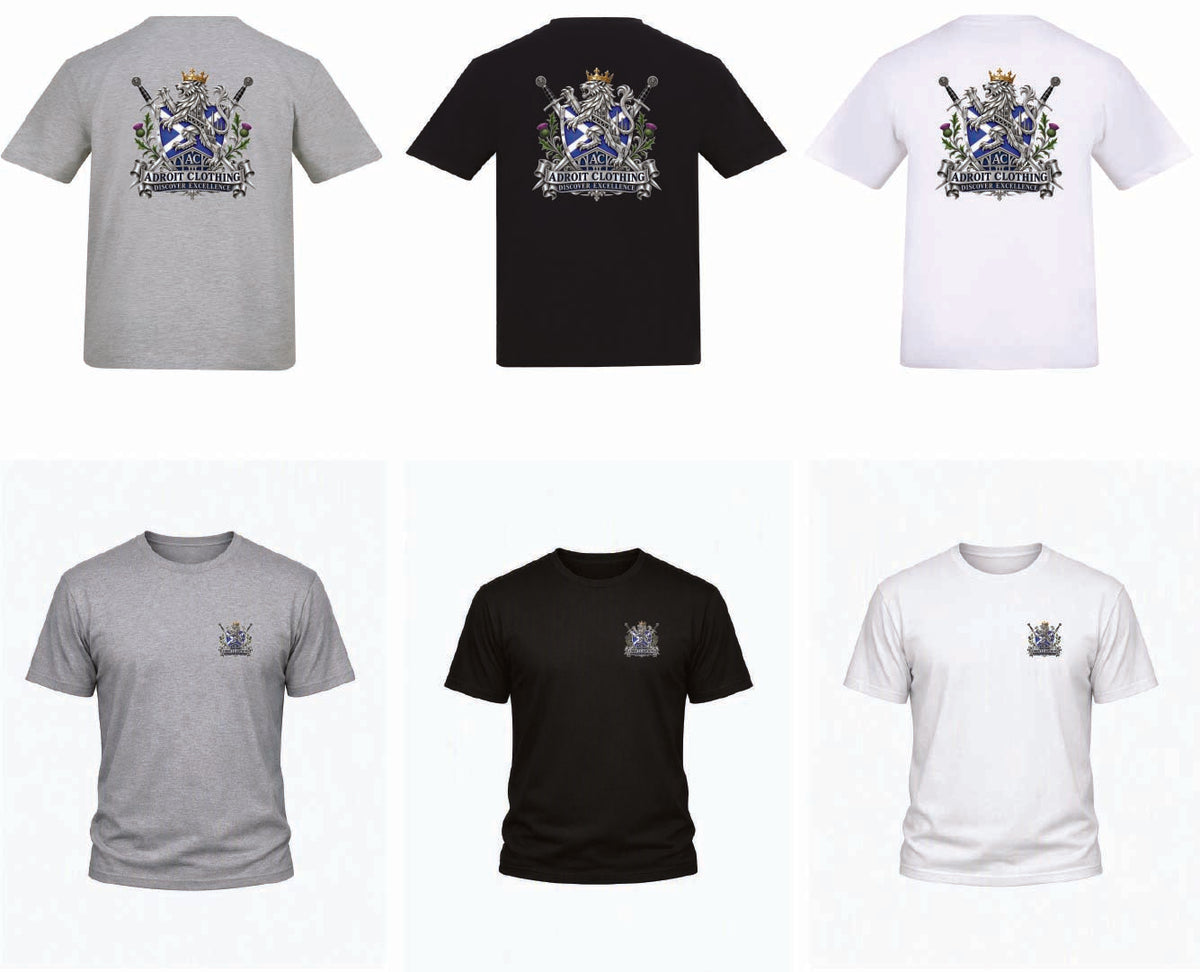 AC Crest of Arms T-Shirt – Adroit Clothing | Kids & Adults