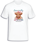 ADROIT KIDS APPARENT ATTITUDE T-SHIRT (WHITE)