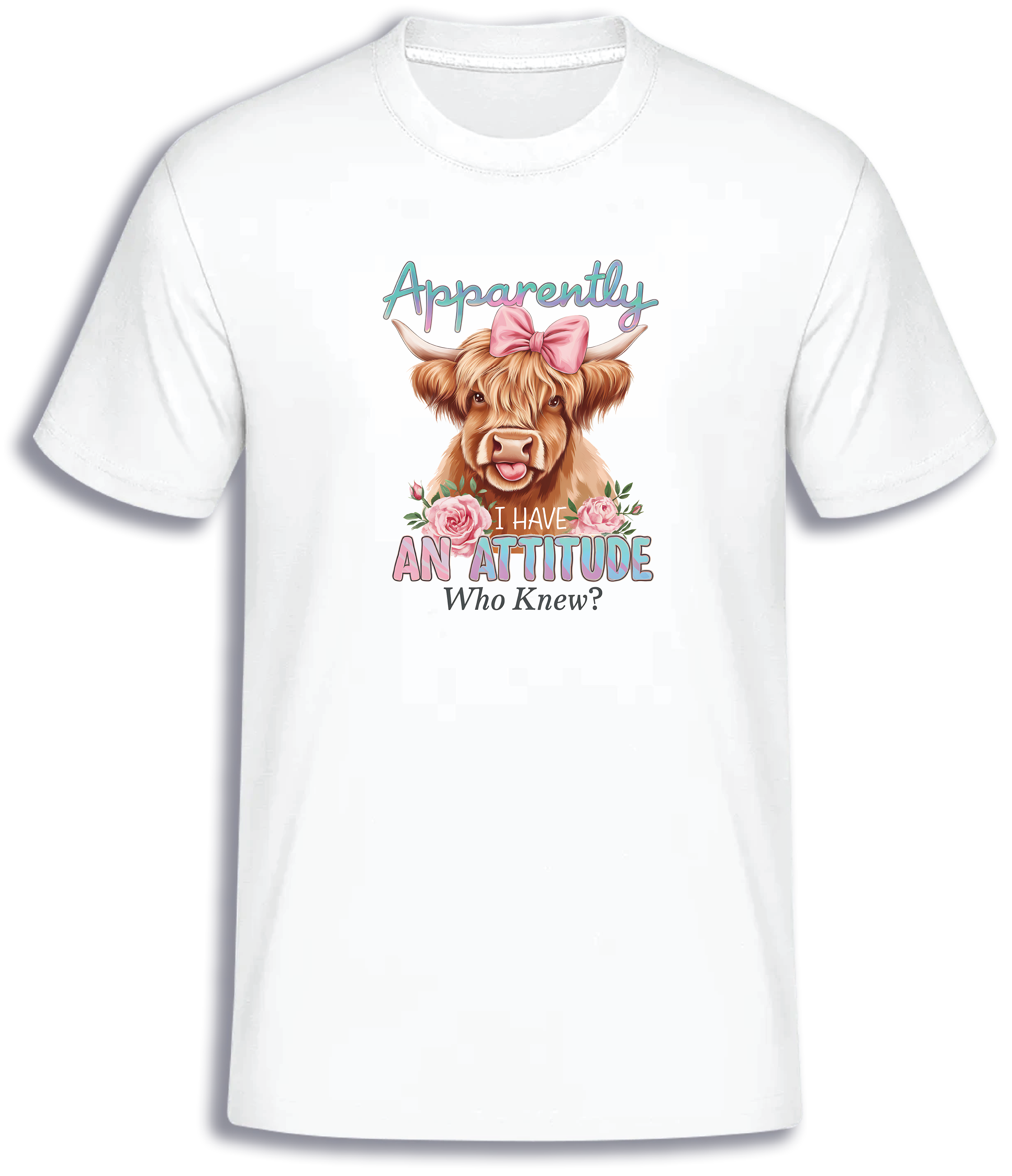ADROIT KIDS APPARENT ATTITUDE T-SHIRT (WHITE)