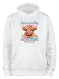ADROIT KIDS APPARENT ATTITUDE HOODIE (WHITE)