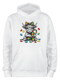 ADROIT KIDS AUTISM HIGHLAND COW HOODIE (WHITE)