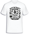 ADROIT CREATIONS BITCHCRAFT T-SHIRT (WHITE)