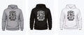 Bitchcraft Hoodie – Kids 1–13yrs & Adults S–5XL – Black, White & Grey – Adroit Kids & Adroit Clothing UK