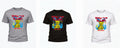 Break the Rules T‑Shirt – Kids 1–15yrs & Adults S–5XL – Black, White & Grey – Adroit Kids & Adroit Clothing UK