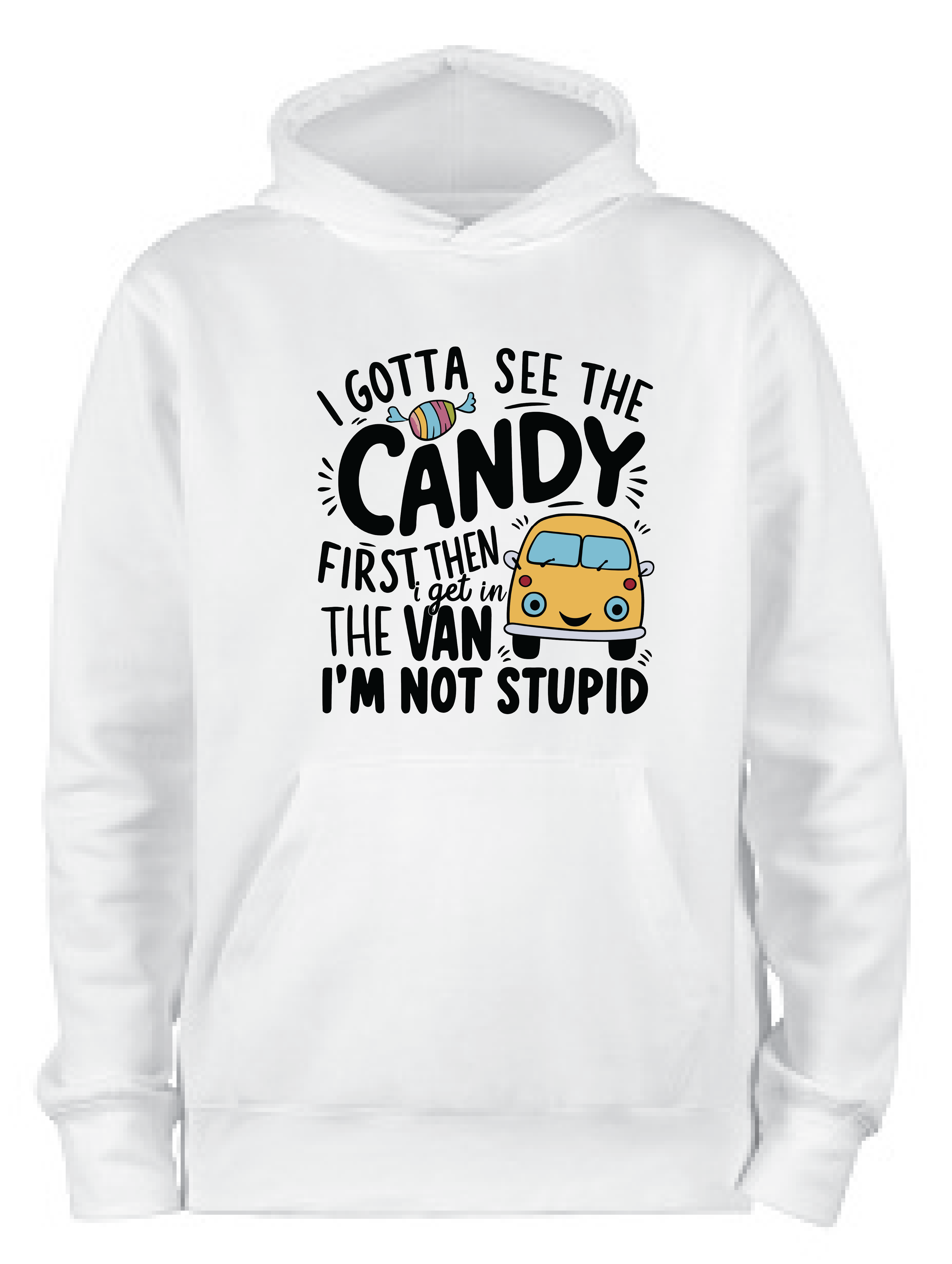 ADROIT CREATIONS CANDY VAN HOODIE (WHITE)