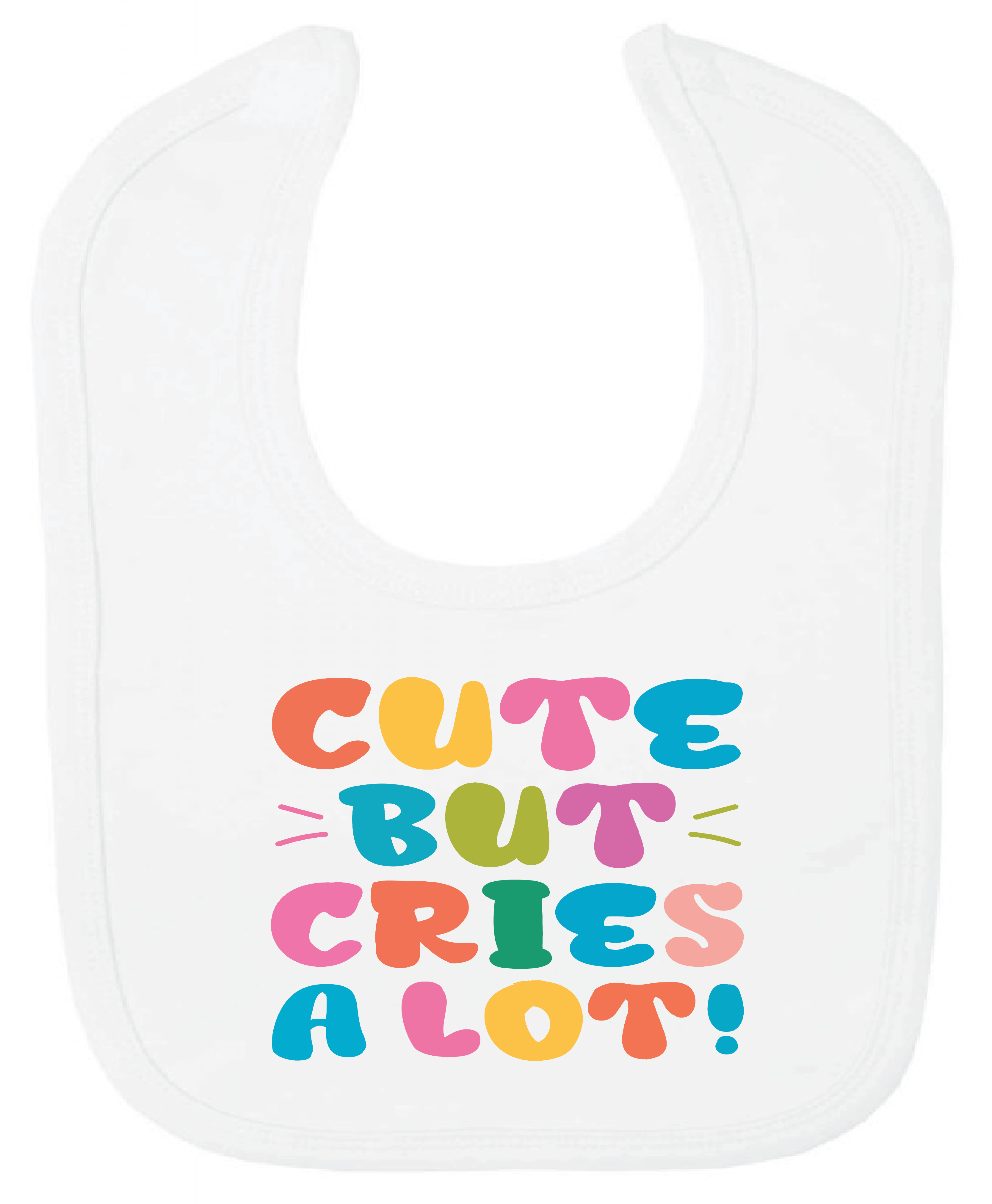 ADROIT BABY BIB, CUTE BUT CRIES A LOT (0-3 MONTHS)