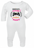 ADROIT BABY, GROW SUIT - DADDY'S FUTURE GAMING BUDDY (0-12 MONTHS)