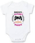 ADROIT BABY, SLEEP VEST - DADDY'S FUTURE GAMING BUDDY -  (0-12 MONTHS)