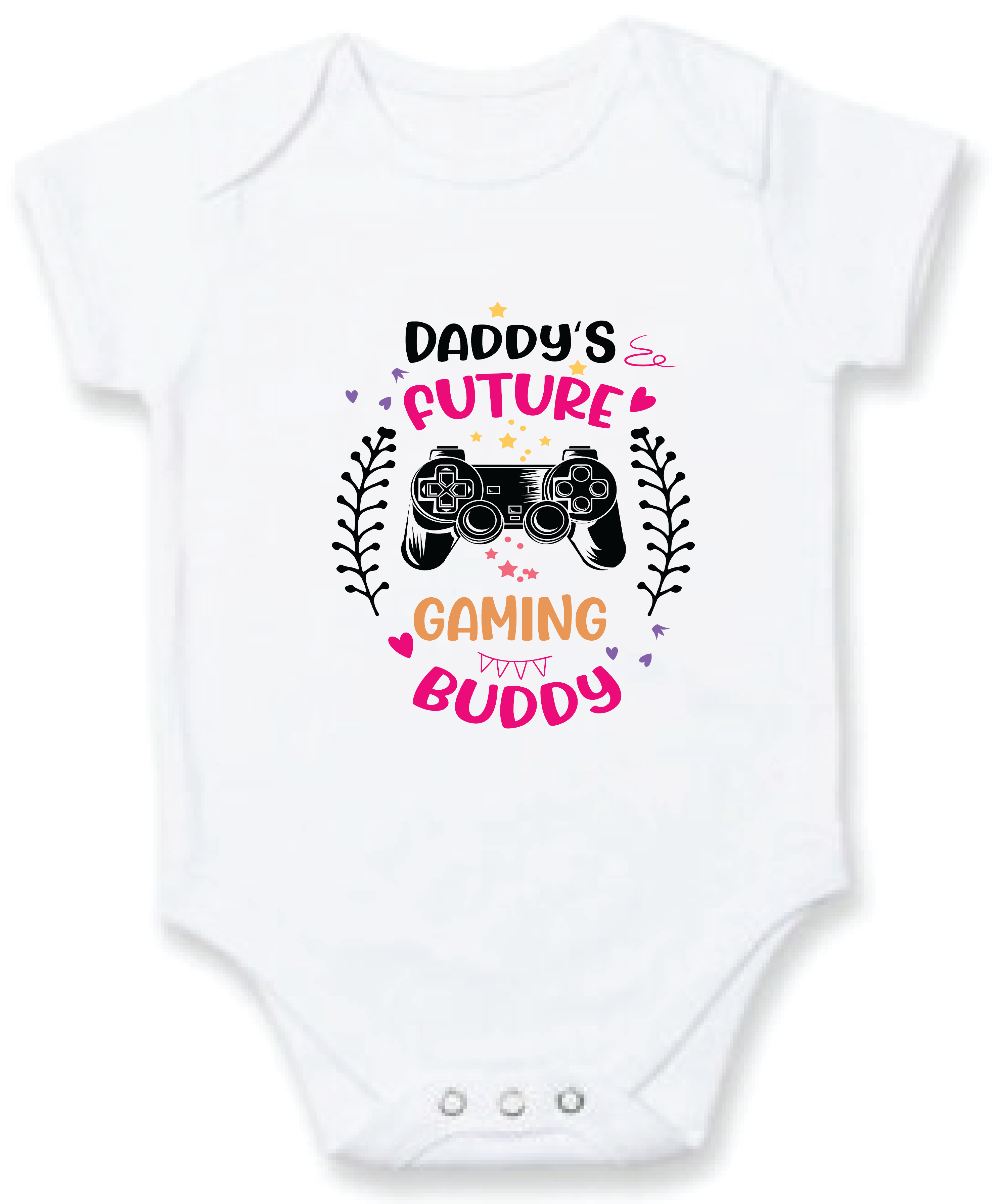 ADROIT BABY, SLEEP VEST - DADDY'S FUTURE GAMING BUDDY -  (0-12 MONTHS)