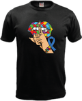 ADROIT CREATIONS DON'T JUDGE AUTISM T-SHIRT (BLACK)