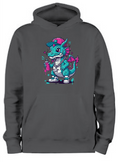 ADROIT KIDS DRAGON BALL SPRAY HOODIE (BLACK)