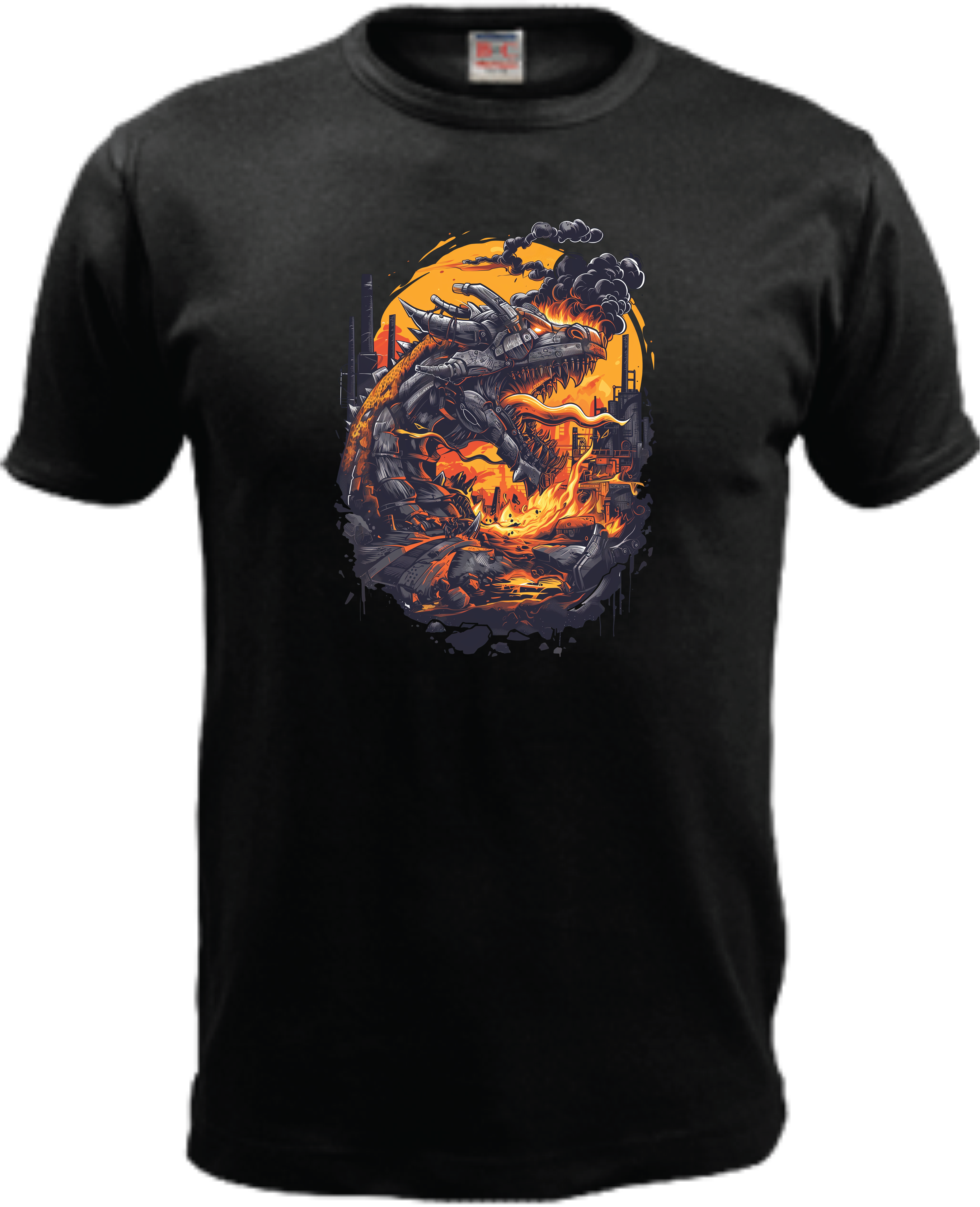 ADROIT CREATIONS DRAGON'S FIRE T-SHIRT (BLACK)