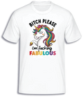 ADROIT CREATIONS F*CKING FABULOUS T-SHIRT (WHITE)