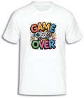 ADROIT CREATIONS GAME OVER T-SHIRT (WHITE)