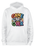 ADROIT CREATIONS GAME OVER HOODIE (WHITE)