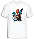 ADROIT CREATIONS GOTH FAIRY T-SHIRT (WHITE)