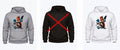 Goth Fairy Hoodie – Kids 1–13yrs & Adults S–5XL – Black, White & Grey – Adroit Kids & Adroit Clothing UK – Adroit Creations