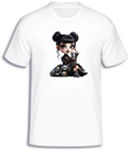 ADROIT KIDS GOTH GIRL T-SHIRT (WHITE)