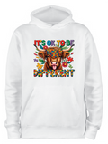 ADROIT KIDS IT'S OKAY TO BE DIFFERENT HOODIE (WHITE)