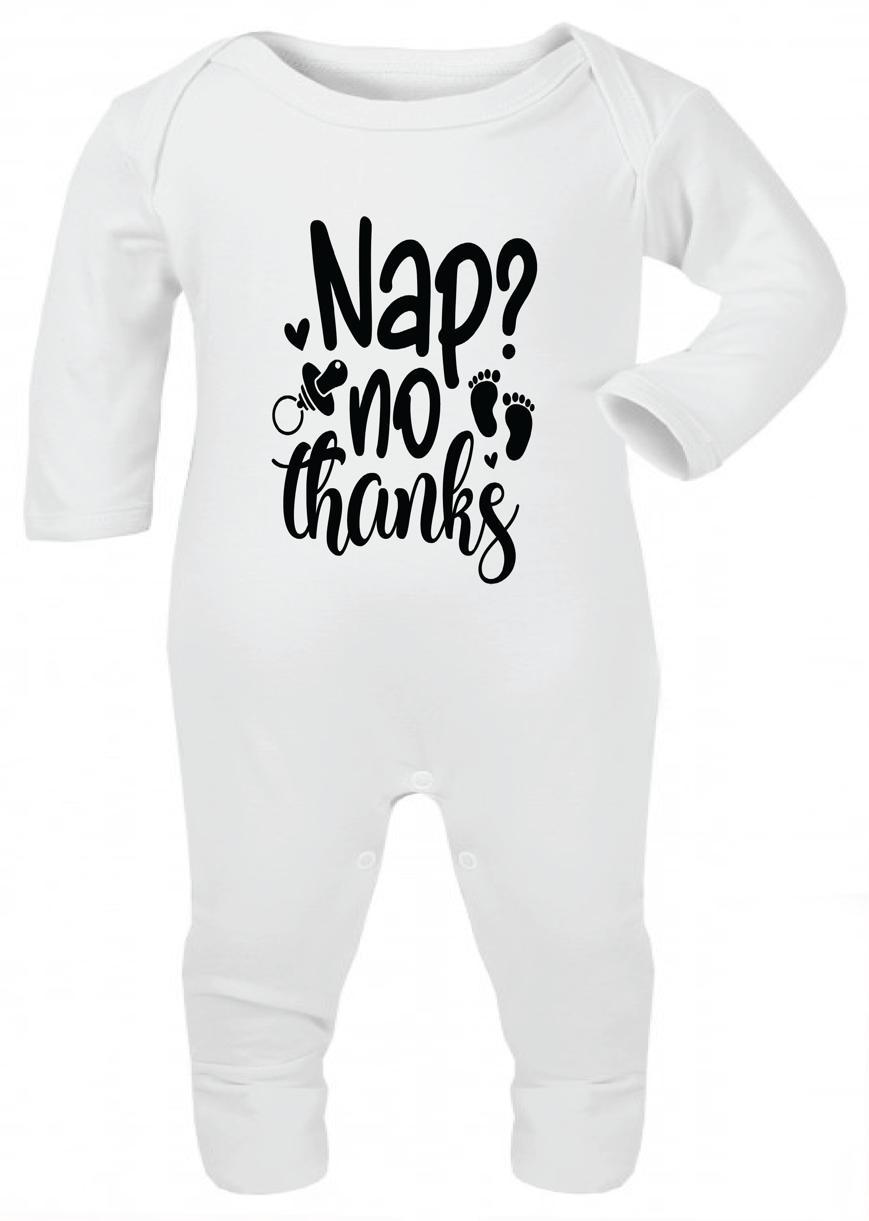 ADROIT BABY, GROW SUIT - NAP? NO THANKS (0-12 MONTHS)
