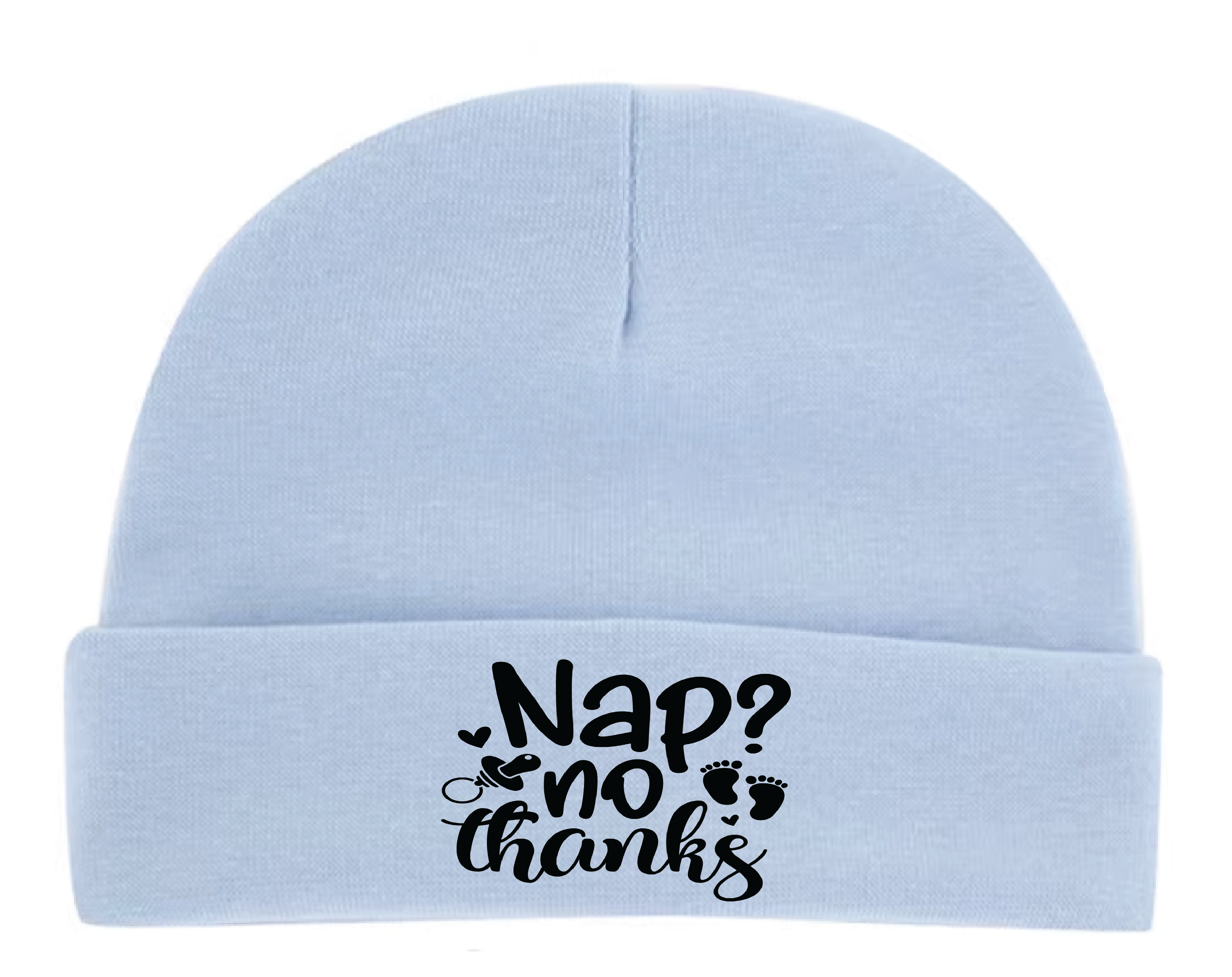 ADROIT BABY, BEANIE - NAP? NO THANKS -  (0-3 MONTHS)