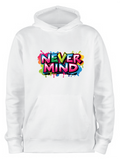 ADROIT CREATIONS NEVER MIND HOODIE (WHITE)