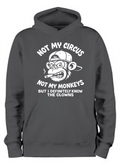 ADROIT CREATIONS NOT MY CIRCUS HOODIE (DEEP BLACK)