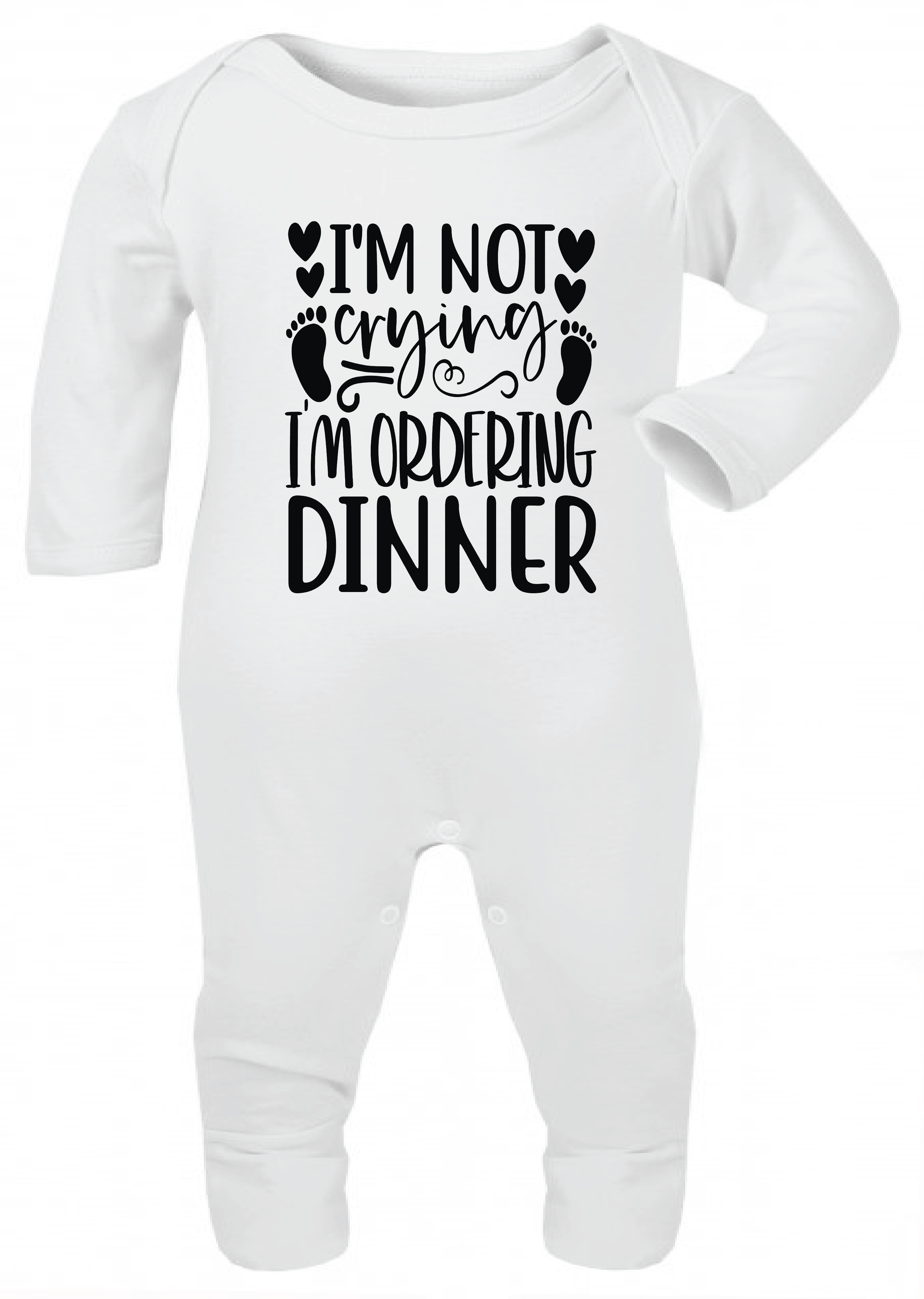 ADROIT BABY, GROW SUIT - ORDERING DINNER (0-12 MONTHS)