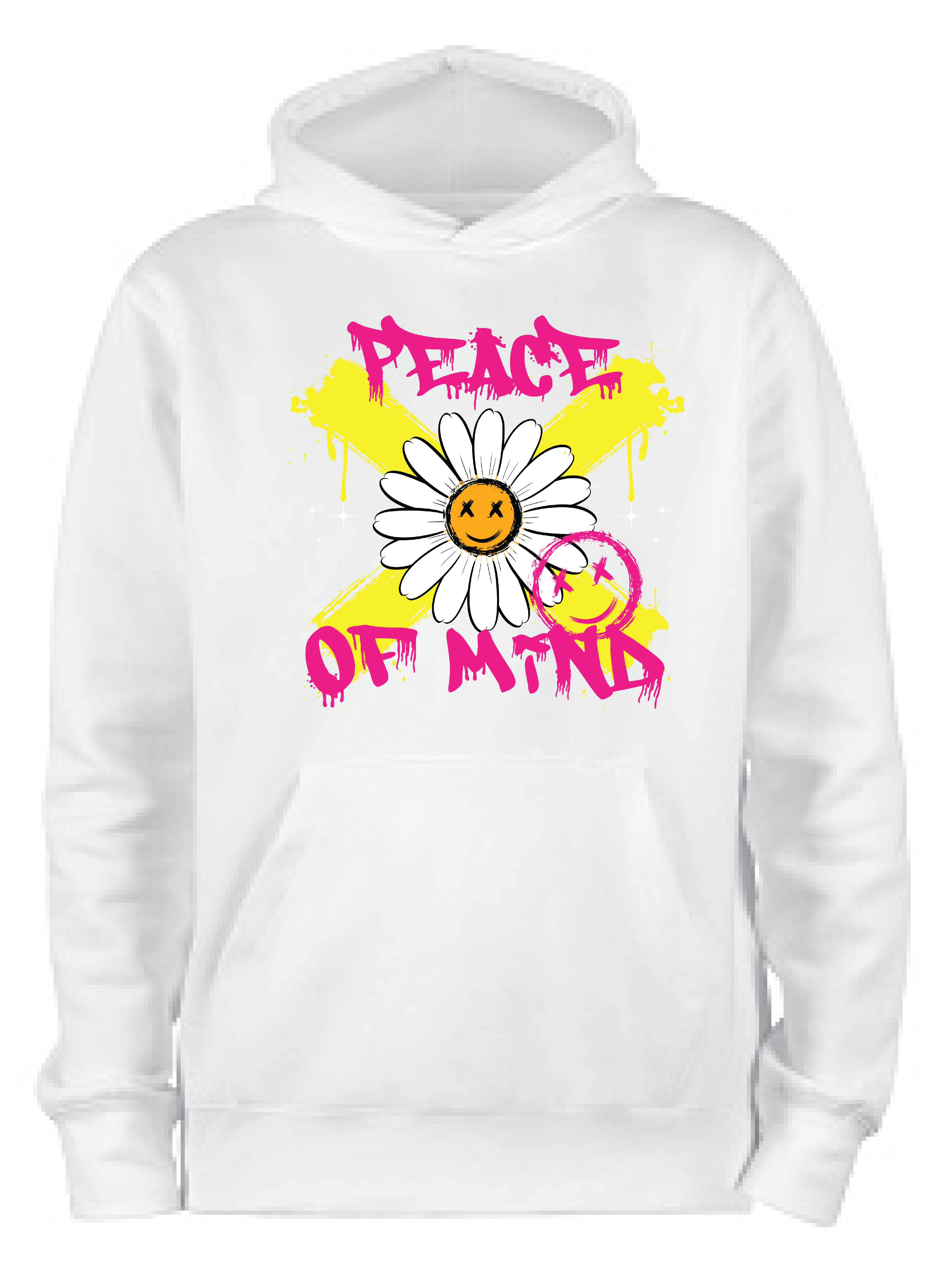 ADROIT CREATIONS PEACE OF MIND HOODIE (WHITE)