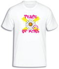 ADROIT CREATIONS PEACE OF MIND T-SHIRT (WHITE)