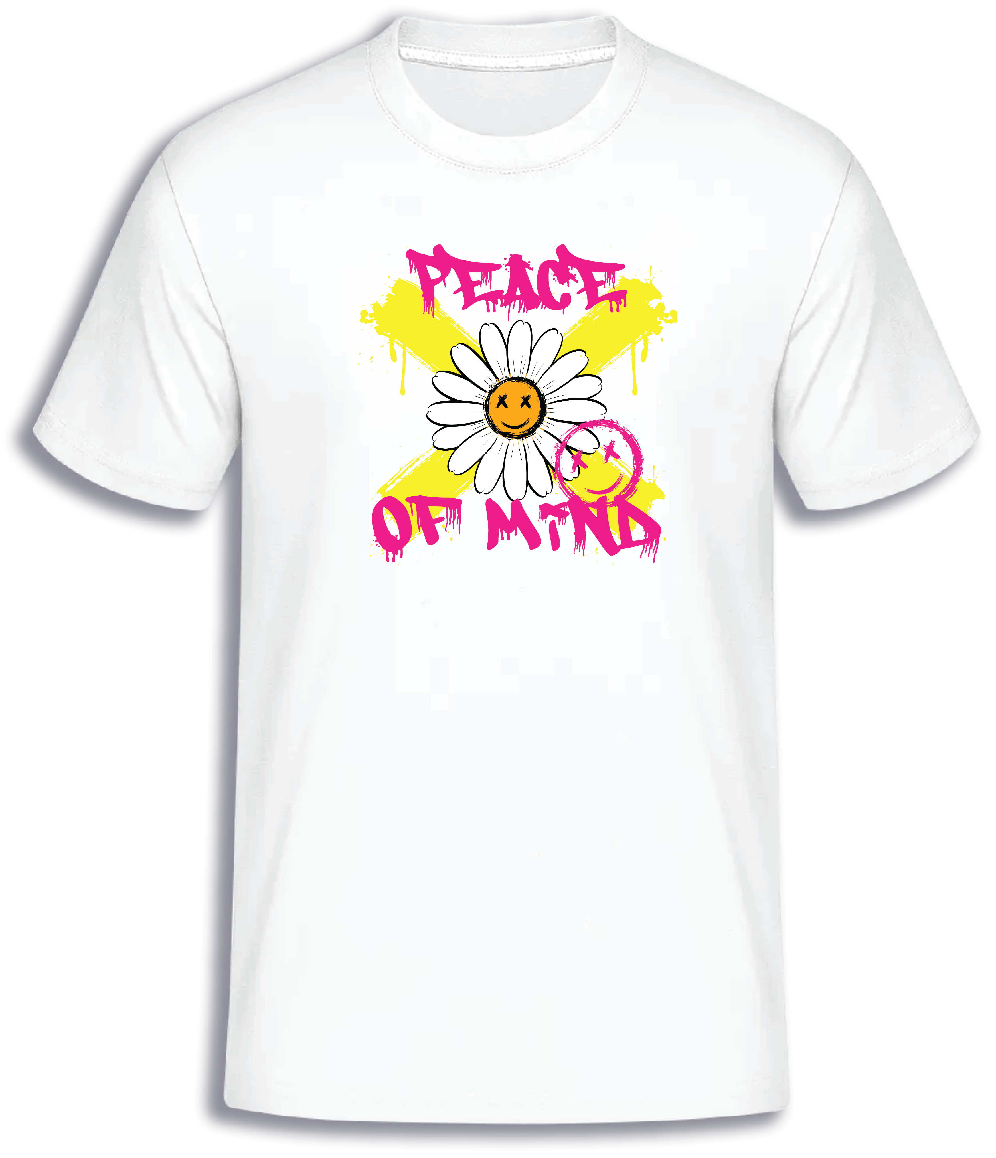 ADROIT CREATIONS PEACE OF MIND T-SHIRT (WHITE)