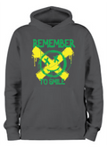 ADROIT CREATIONS REMEMBER TO SMILE HOODIE (DEEP BLACK)